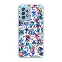 Hibiscus Flowers: Samsung Galaxy A73 Transparant Hoesje