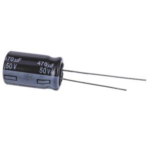 Panasonic Elektrolytische condensator Radiaal bedraad 5 mm 470 µF 50 V 20 % (Ø) 12.5 mm 1 stuk(s)