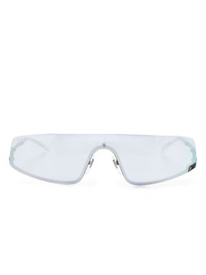 Gucci Eyewear lunettes de soleil à monture couvrante - Noir