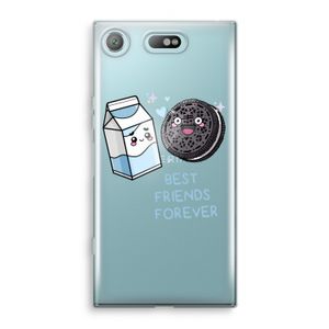 Best Friend Forever: Sony Xperia XZ1 Compact Transparant Hoesje