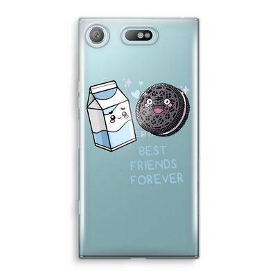 Best Friend Forever: Sony Xperia XZ1 Compact Transparant Hoesje