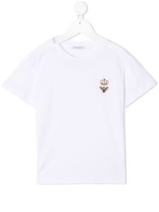 Dolce & Gabbana Kids t-shirt à logo imprimé - Blanc