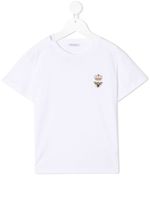 Dolce & Gabbana Kids t-shirt à logo imprimé - Blanc