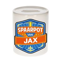 Kinder spaarpot voor Jax Kinder spaarpot voor Jax