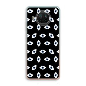 Eyes pattern: Xiaomi Mi 10T Lite 5G Transparant Hoesje
