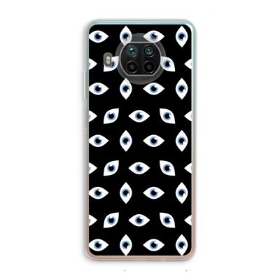 Eyes pattern: Xiaomi Mi 10T Lite 5G Transparant Hoesje