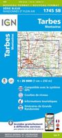 Wandelkaart - Topografische kaart 1745SB Tarbes | IGN - Institut Géographique National - thumbnail