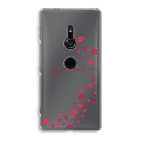 Kusjes: Sony Xperia XZ2 Transparant Hoesje