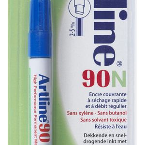 Permanent marker Artline 90N blauw, op blister