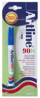 Permanent marker Artline 90N blauw, op blister - thumbnail