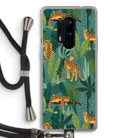 Luipaard 2: OnePlus 8 Pro Transparant Hoesje met koord
