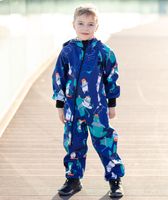 Waterproof Softshell Overall Comfy Skier Bears Jumpsuit - thumbnail