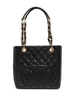 CHANEL Pre-Owned sac Petite Shopping Tote (2011) - Noir