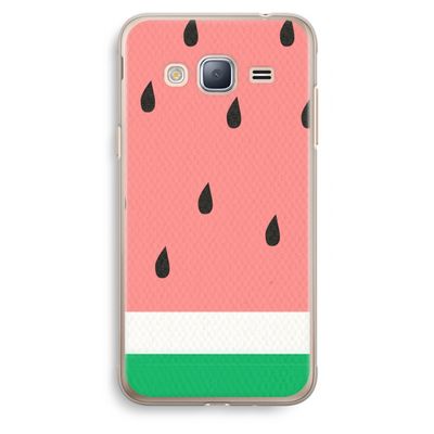 Watermeloen: Samsung Galaxy J3 (2016) Transparant Hoesje