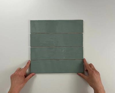 Colonial Jade glans 7,5x30 wandtegels