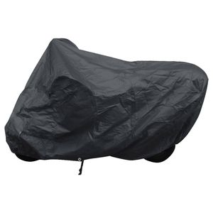 vidaXL Motorhoes polyester grijs