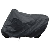vidaXL Motorhoes polyester grijs
