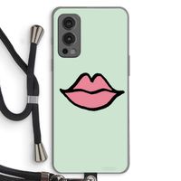 Kusje: OnePlus Nord 2 5G Transparant Hoesje met koord