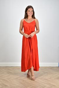 Joseph jurk Daniele verstelbare bandjes gekreukelde textuur rood