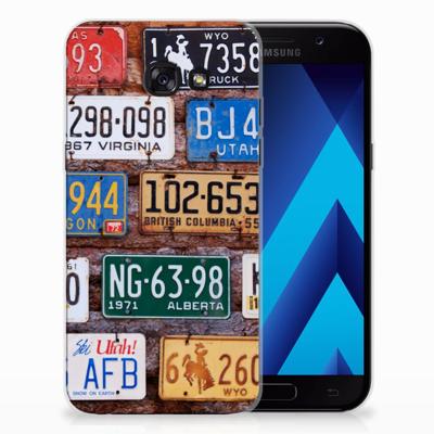 Samsung Galaxy A5 2017 | Siliconen hoesje | met foto Kentekenplaten