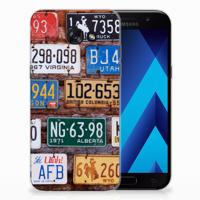 Samsung Galaxy A5 2017 | Siliconen hoesje | met foto Kentekenplaten