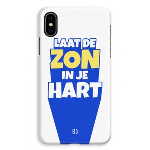 Laat de zon in je hart: iPhone XS Max Volledig Geprint Hoesje