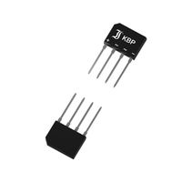 Diotec KBP204G Bruggelijkrichter KBP 400 V 2 A - thumbnail