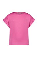 Like Flo zomer t-shirt meisjes - fuchsia - jersey, glitter - Emma - thumbnail