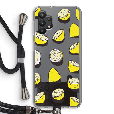 When Life Gives You Lemons...: Samsung Galaxy A32 5G Transparant Hoesje met koord