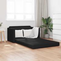 Vouwsofa Bed Zwart 124 x 71 x 78 cm PVC