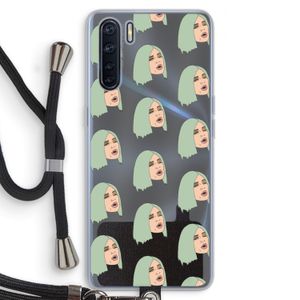 King Kylie: Oppo A91 Transparant Hoesje met koord