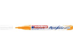 Edding 5300 acrylic marker fine permanente marker Geel 1 stuk(s)