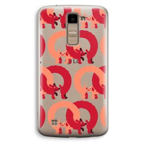Dogs: LG K10 (2016) Transparant Hoesje