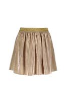 Like Flo Meisjes rok metallic plisse - Goud - thumbnail