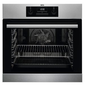 AEG BES331010M Inbouw oven Zilver