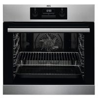 AEG BES331010M Inbouw oven Zilver