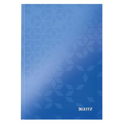 Notitieboek Leitz WOW A5 160blz 90gr lijn blauw | 6 stuks