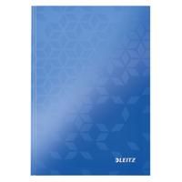 Notitieboek Leitz WOW A5 160blz 90gr lijn blauw | 6 stuks