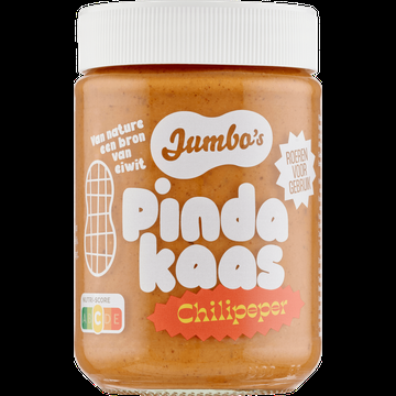 Jumbo&apos;s Pindakaas Chilipeper 350 g