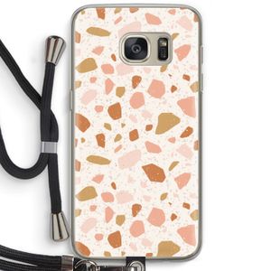 Terrazzo N°18: Samsung Galaxy S7 Transparant Hoesje met koord