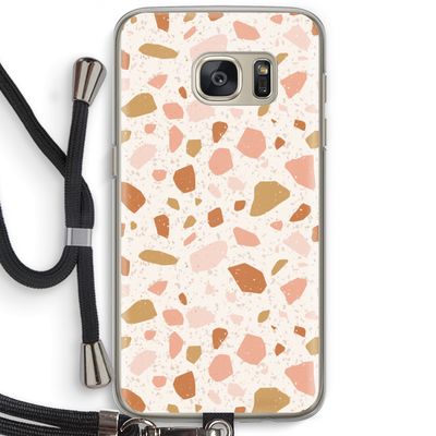 Terrazzo N°18: Samsung Galaxy S7 Transparant Hoesje met koord