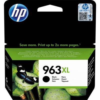HP 963XL Inktcartridge Origineel Zwart 3JA30AE Inkt