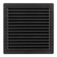 Ventilatierooster EDM 87730 Antraciet 17 x 17 cm Muggennet Ventilatierooster EDM 87730 Antraciet 17 x 17 cm Muggennet