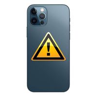 iPhone 12 Pro Batterij Cover Reparatie - incl. frame - Blauw