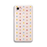 Bollen: Google Pixel 3 XL Transparant Hoesje