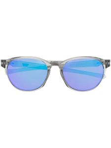 Oakley lunettes de soleil à verres miroirs - Gris