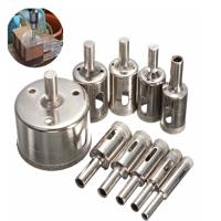 10 in 1 8-50mm Diamantgereedschap bit glazen tegel gat opener set 10 in 1 8-50mm Diamantgereedschap bit glazen tegel gat opener set