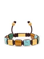Nialaya Jewelry bracelet à ornements - Marron