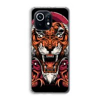 Tiger and Rattlesnakes: Xiaomi Mi 11 Transparant Hoesje