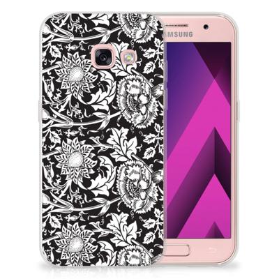Samsung Galaxy A3 2017 | TPU Case | Black Flowers Samsung Galaxy A3 2017 | TPU Case | Black Flowers